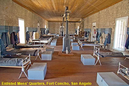 Enlisted Mens' Quarters, Fort Concho, San Angelo, TX, USA