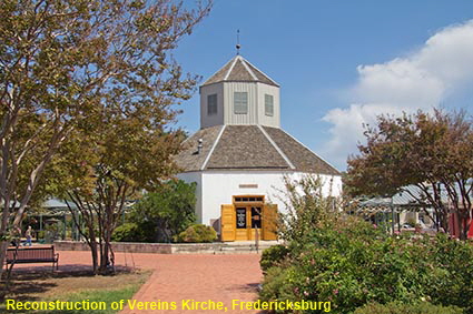 Reconstruction of Vereins Kirche, Fredericksburg, TX, USA Reconstruction of Vereins Kirche, Fredericksburg, TX, USA