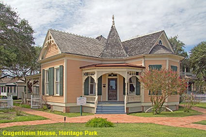 Gugenheim House, Heritage Park, Corpus Christi, TX, USA