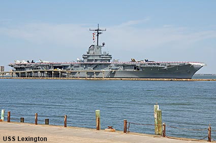 USS Lexington, Corpus Christi, TX, USA