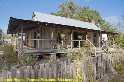 Lanier House, Pioneer Museum, Kissimmee, FL, USA