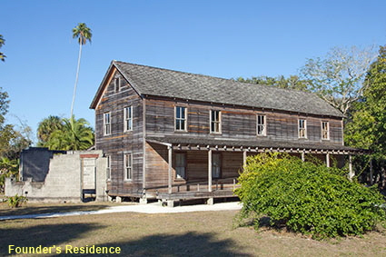 Founder's Residence, Koreshan SHP, Estero, FL, USA Founder's Residence, Koreshan SHP, Estero, FL, USA