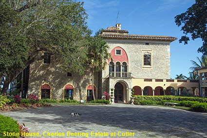 Stone House, Charles Deering Estate at Cutler, Miami, FL, USA