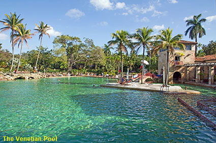 The Venetian Pool, Coral Gables, Miami, FL, USA