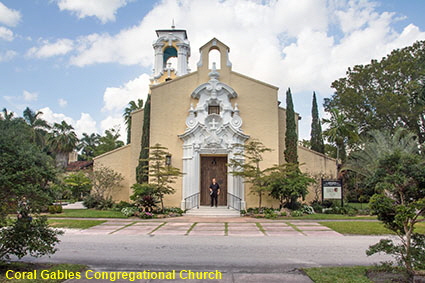 Coral Gables Congregational Church, Coral Gables, Miami, FL, USA