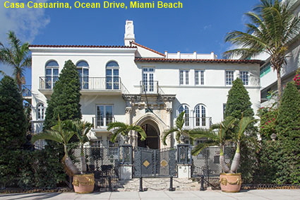 Casa Casuarina, Ocean Drive, Miami Beach, Miami, FL, USA