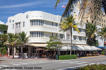 Cardozo Hotel, Ocean Drive, Miami Beach, Miami, FL, USA