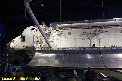 Space Shuttle Atlantis, Kennedy Space Center, FL, USA