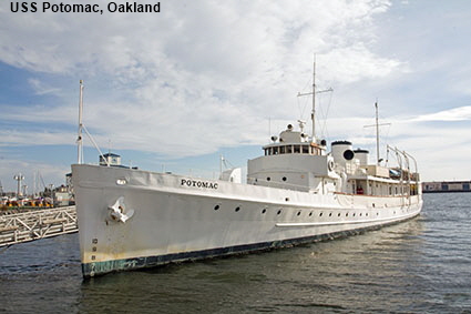 USS Potomac, Oakland, CA, USA USA