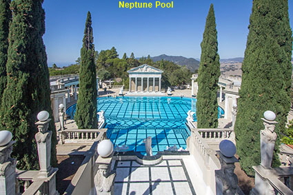 Neptune Pool, Hearst Castle, San Simeon, CA, USA