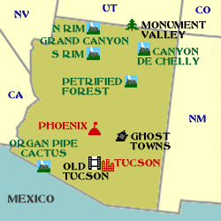 Arizona Minimap