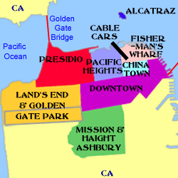 San Francisco minimap