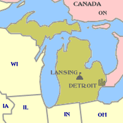 Michigan Minimap